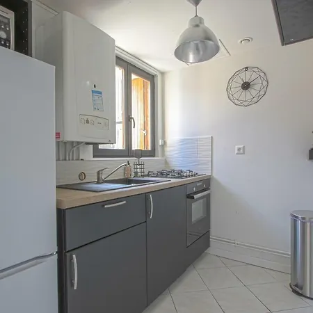 Casa de Férias Maison Cosyrouen Malatire Gare 6 Couchages